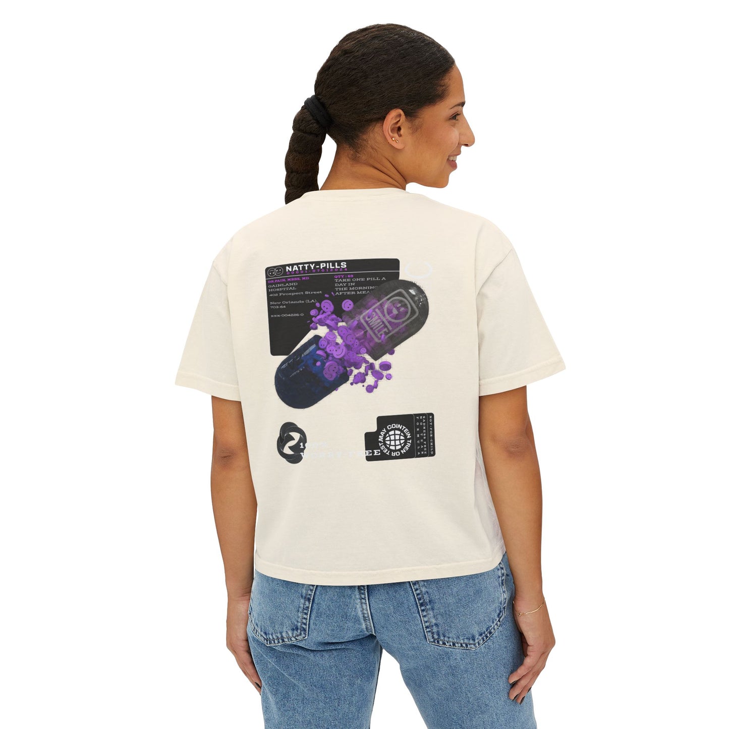 Natty Pill Women's Boxy Tee