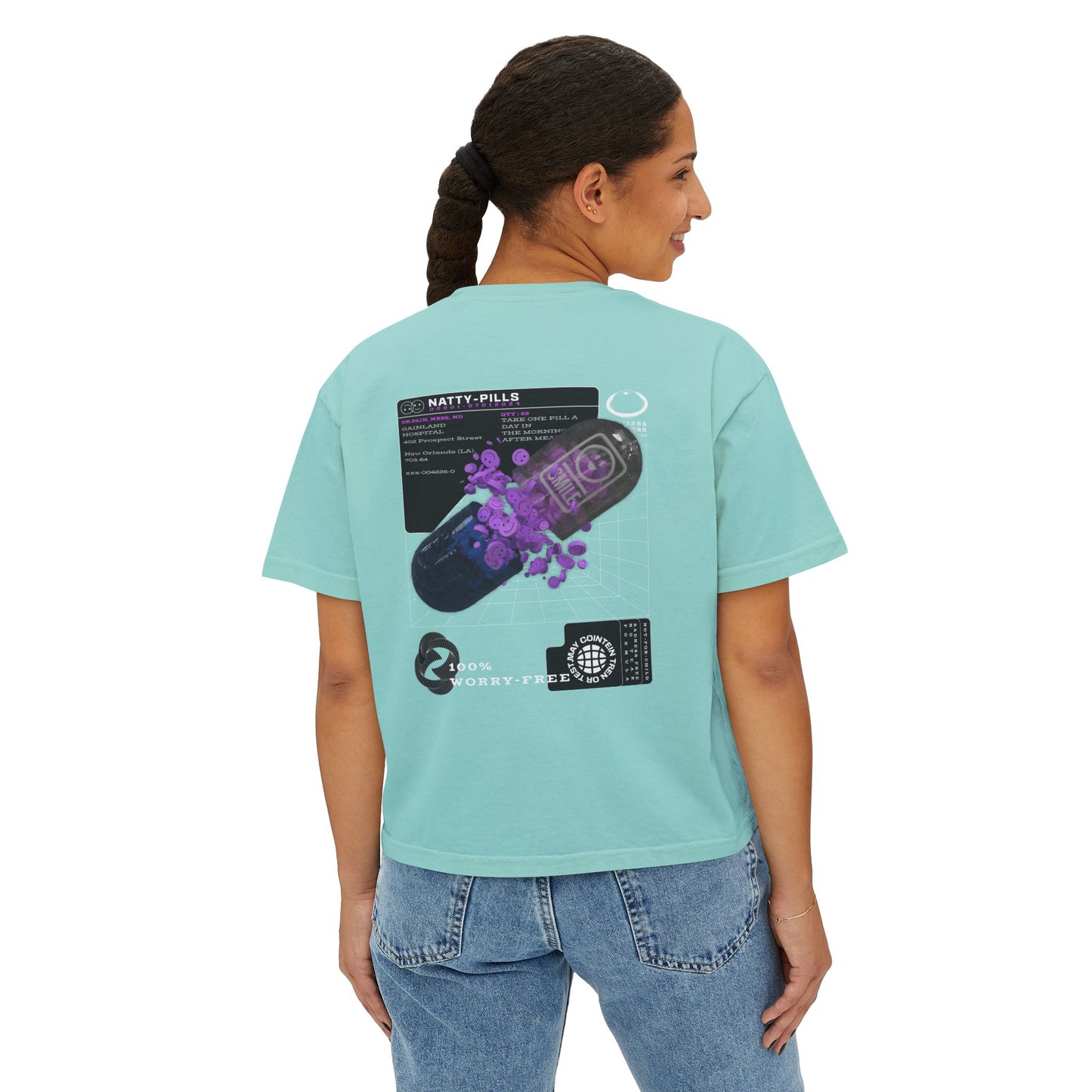 Natty Pill Women's Boxy Tee